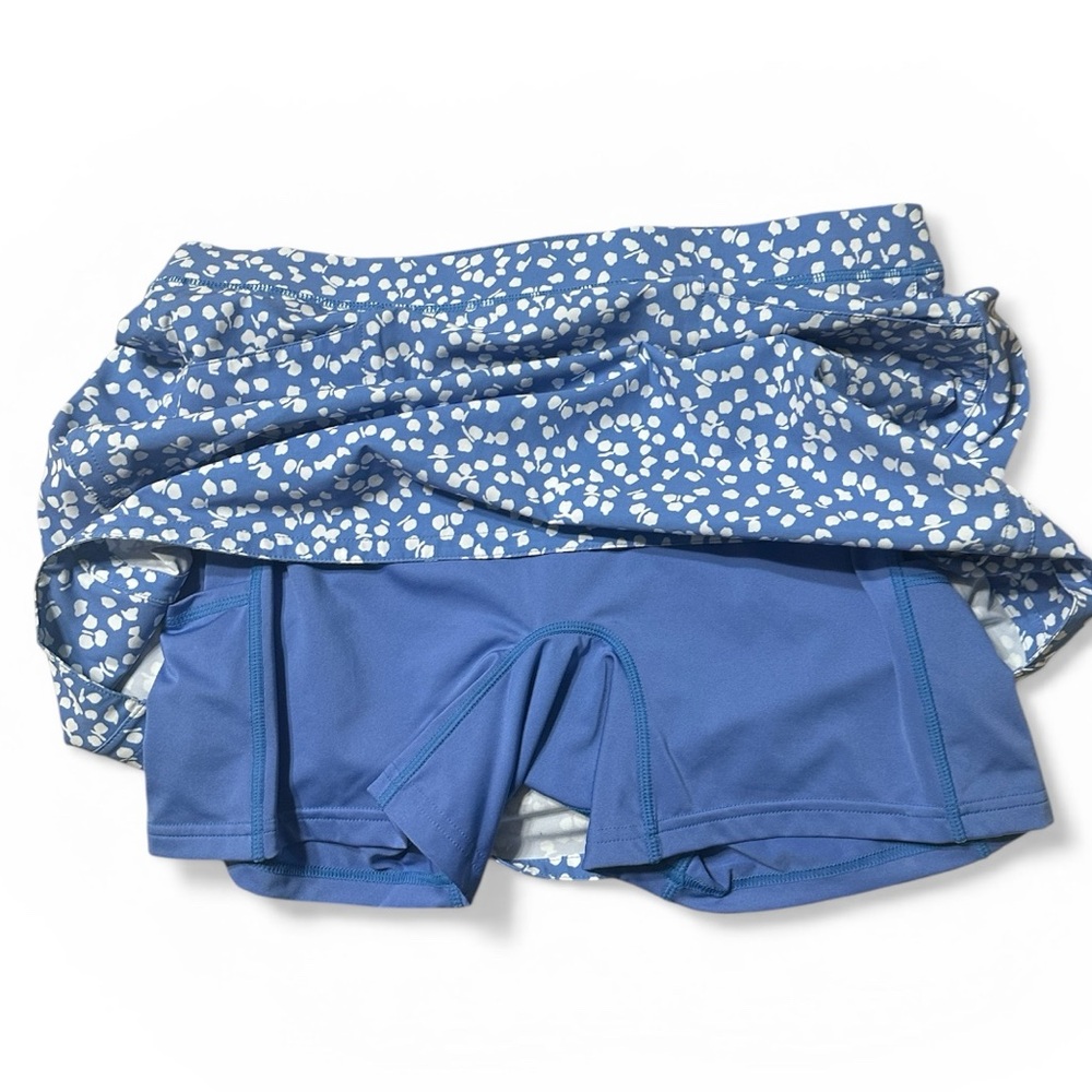 Ralph Lauren RLX Golf Skort NWT $148 Large Golf Concept Blue Multi - Picture 8 of 12